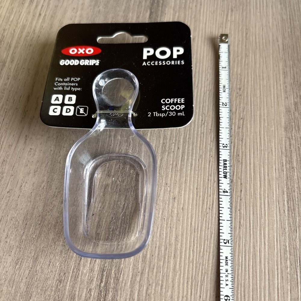 New OXO Good Grips POP Container 2Tbsp Scoop, Clear - Picture 3 of 4